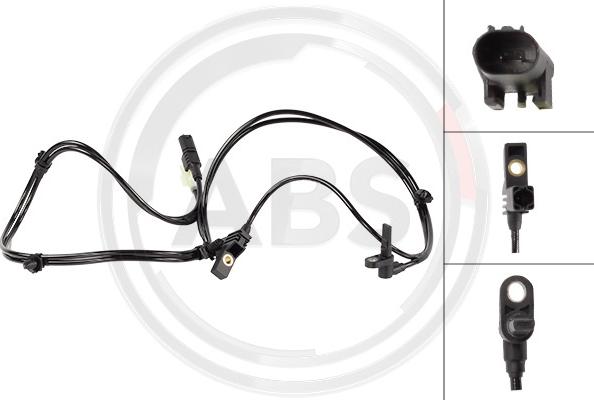 A.B.S. 33020 - Capteur, vitesse de roue droxauto.com