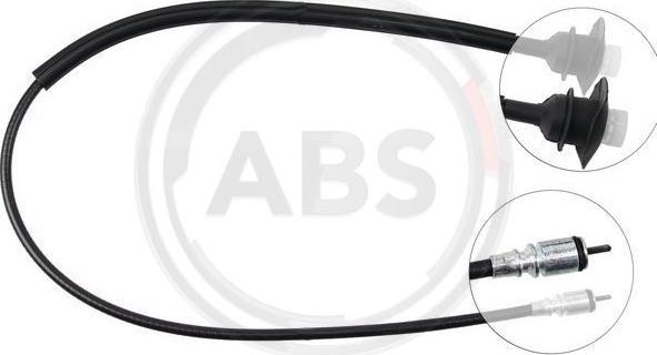 A.B.S. K43118 - Câble flexible de commande de compteur droxauto.com
