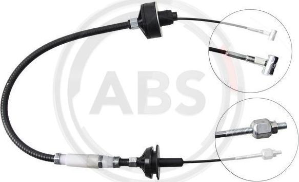 A.B.S. K24670 - Tirette à câble, commande d'embrayage droxauto.com