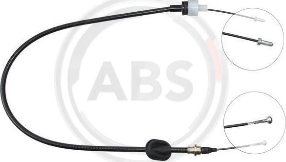 A.B.S. K21510 - Tirette à câble, commande d'embrayage droxauto.com
