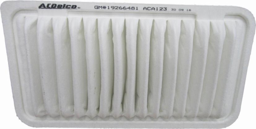 ACDelco ACA123 - Filtre à air droxauto.com