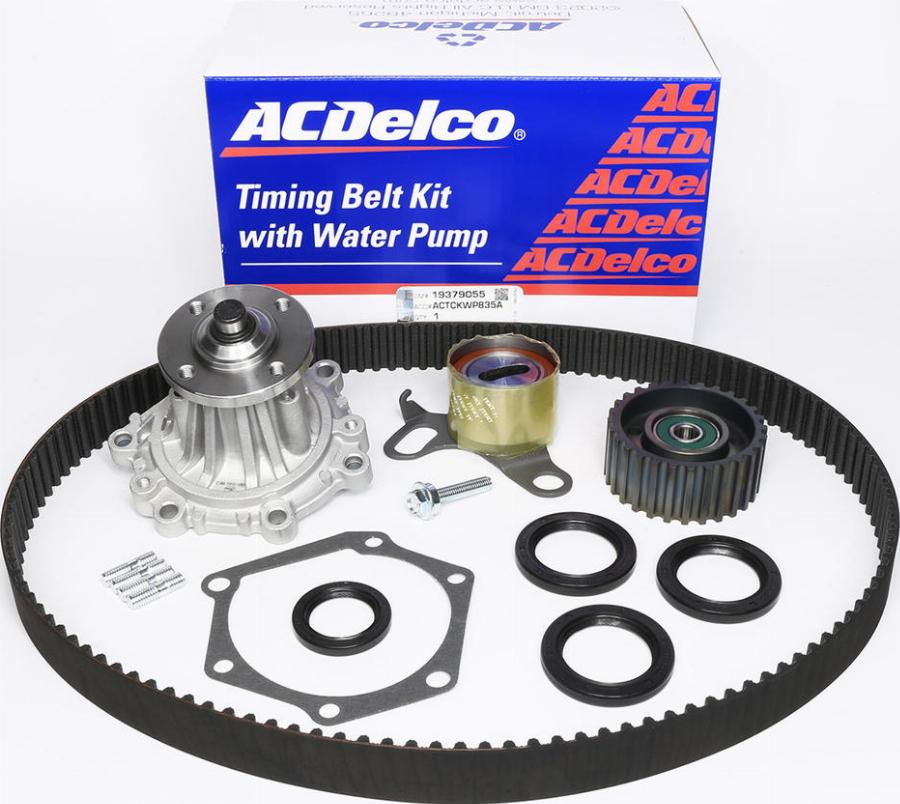 ACDelco ACTCKWP835A - Pompe à eau + kit de courroie de distribution droxauto.com