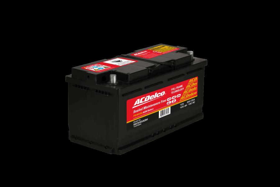 ACDelco S60595AGM - Batterie de démarrage droxauto.com