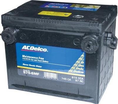 ACDelco S75-6MF - Batterie de démarrage droxauto.com