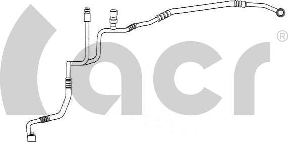 ACR 119235 - Conduite à haute / basse pression, climatisation droxauto.com