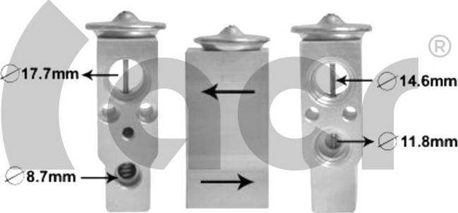 ACR 121415 - Détendeur, climatisation droxauto.com