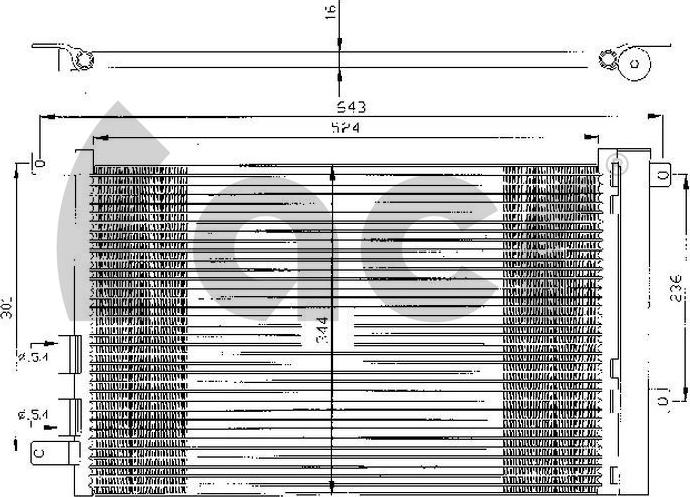 ACR 300362 - Condensateur, climatisation droxauto.com