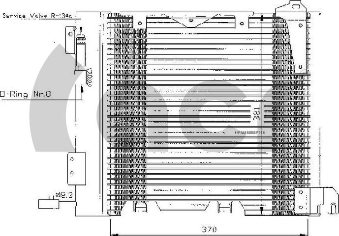 ACR 300334 - Condensateur, climatisation droxauto.com