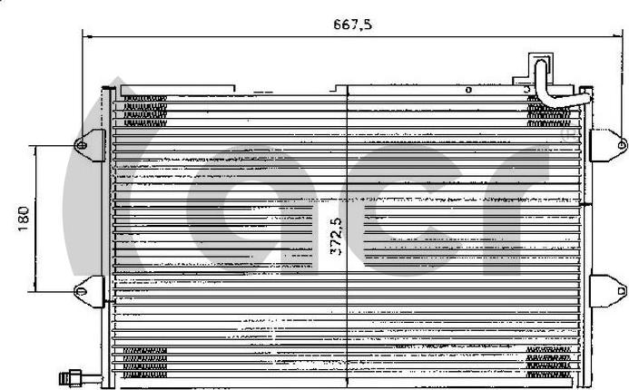 ACR 300264 - Condensateur, climatisation droxauto.com