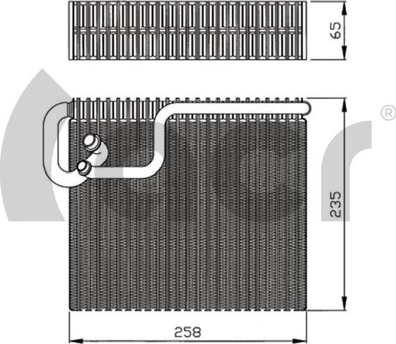 ACR 310162 - Évaporateur climatisation droxauto.com