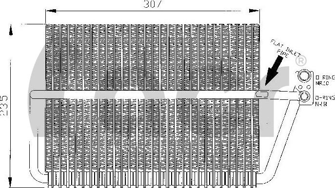 ACR 310131 - Évaporateur climatisation droxauto.com