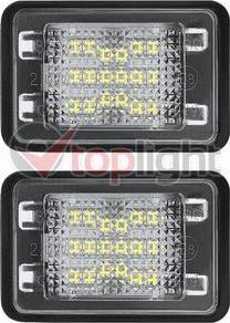 AE TOPLIGHT 701041 - Feu éclaireur de plaque droxauto.com