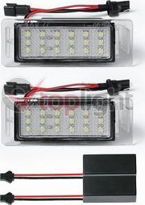 AE TOPLIGHT 701058 - Feu éclaireur de plaque droxauto.com