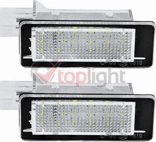 AE TOPLIGHT 701063 - Feu éclaireur de plaque droxauto.com