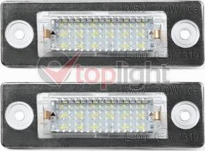 AE TOPLIGHT 701080 - Feu éclaireur de plaque droxauto.com