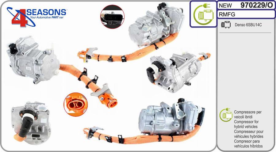 AHE 970229/O - Compresseur, climatisation droxauto.com