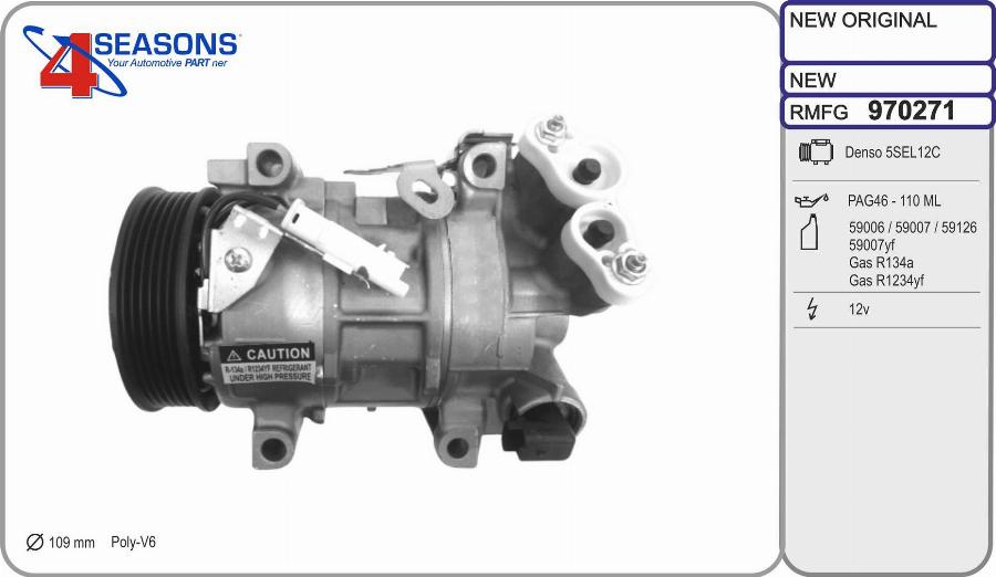 AHE 970271 - Compresseur, climatisation droxauto.com