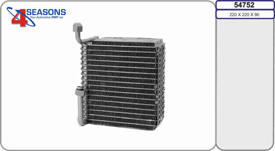 AHE 54752 - Évaporateur climatisation droxauto.com
