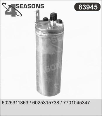 AHE 83945 - Filtre déshydratant, climatisation droxauto.com