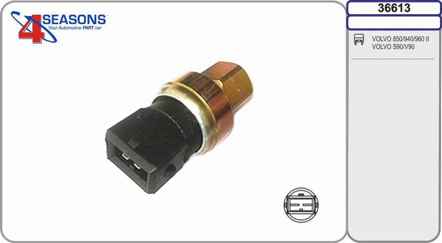 AHE 36613 - Pressostat, climatisation droxauto.com