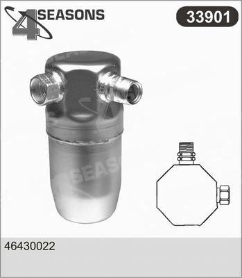 AHE 33901 - Filtre déshydratant, climatisation droxauto.com