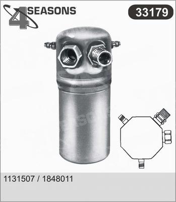 AHE 33179 - Filtre déshydratant, climatisation droxauto.com