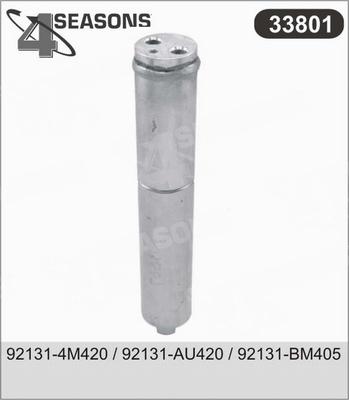 AHE 33801 - Filtre déshydratant, climatisation droxauto.com