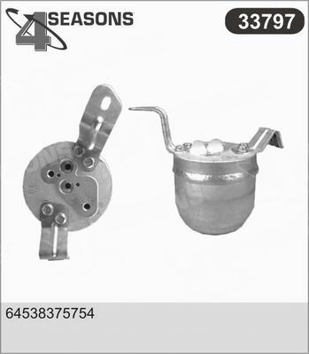 AHE 33797 - Filtre déshydratant, climatisation droxauto.com