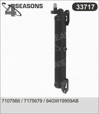 AHE 33717 - Filtre déshydratant, climatisation droxauto.com