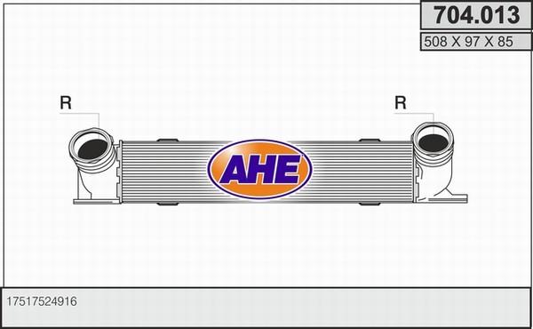 AHE 704.013 - Intercooler, échangeur droxauto.com