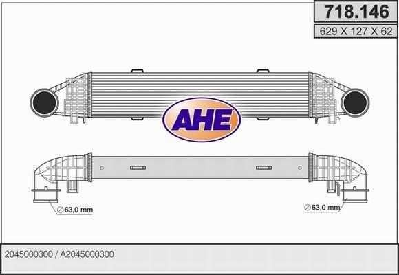 AHE 718.146 - Intercooler, échangeur droxauto.com