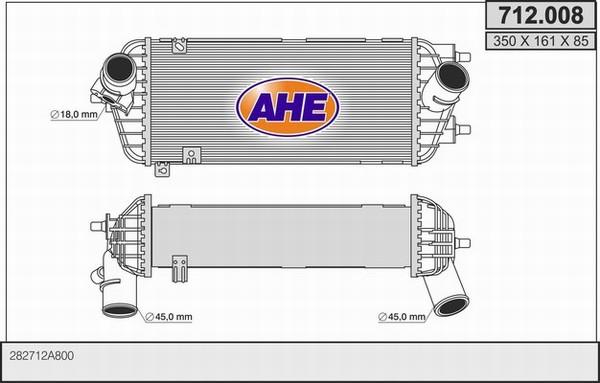 AHE 712.008 - Intercooler, échangeur droxauto.com