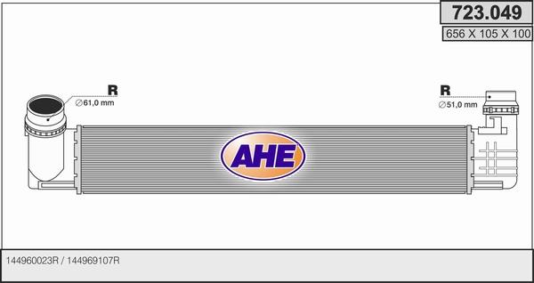 AHE 723.049 - Intercooler, échangeur droxauto.com