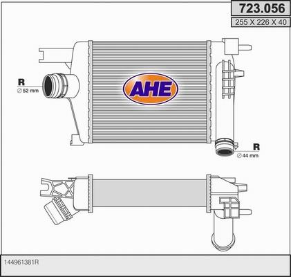 AHE 723.056 - Intercooler, échangeur droxauto.com