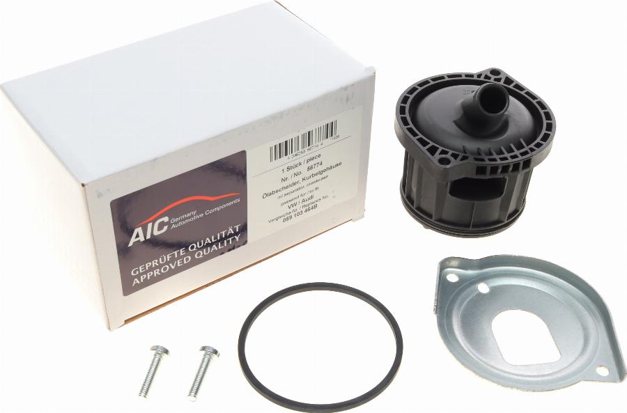 AIC 56774 - Séparateur d'huile, prise de recyclage des gas de carter droxauto.com