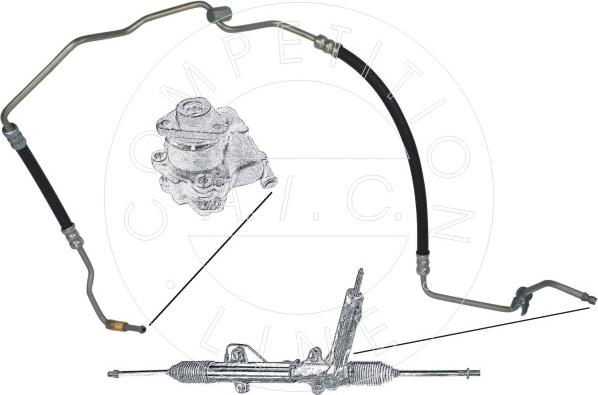 AIC 57674 - Tuyau hydraulique, direction droxauto.com