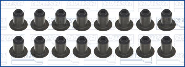 Ajusa 57091800 - Jeu de joints d'étanchéité, tige de soupape droxauto.com