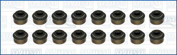 Ajusa 57084300 - Jeu de joints d'étanchéité, tige de soupape droxauto.com