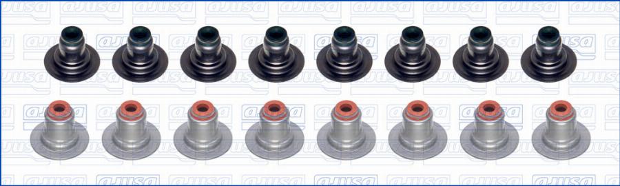 Ajusa 57074100 - Jeu de joints d'étanchéité, tige de soupape droxauto.com