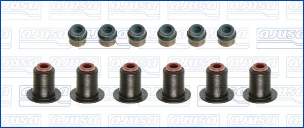 Ajusa 57077400 - Jeu de joints d'étanchéité, tige de soupape droxauto.com