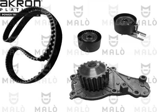 AKRON-MALÒ 1555004 - Pompe à eau + kit de courroie de distribution droxauto.com