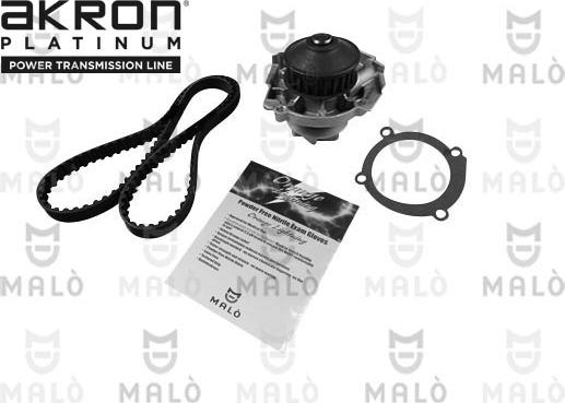 AKRON-MALÒ 1555082 - Pompe à eau + kit de courroie de distribution droxauto.com