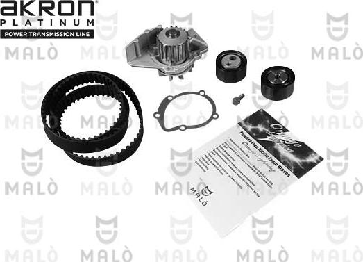 AKRON-MALÒ 1555039 - Pompe à eau + kit de courroie de distribution droxauto.com