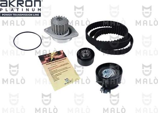 AKRON-MALÒ 1555028 - Pompe à eau + kit de courroie de distribution droxauto.com