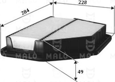 AKRON-MALÒ 1500491 - Filtre à air droxauto.com