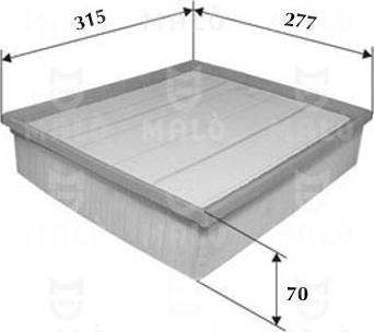 AKRON-MALÒ 1500455 - Filtre à air droxauto.com