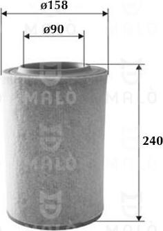 AKRON-MALÒ 1500463 - Filtre à air droxauto.com