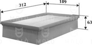 AKRON-MALÒ 1500462 - Filtre à air droxauto.com