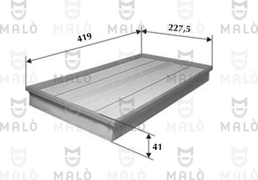 AKRON-MALÒ 1500439 - Filtre à air droxauto.com