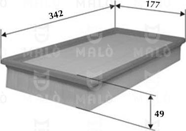 AKRON-MALÒ 1500432 - Filtre à air droxauto.com